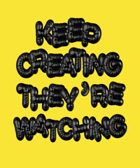 Image 2 of Keep Creating Poster