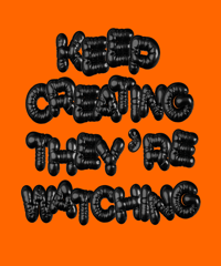 Image 3 of Keep Creating Poster