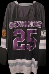 Image 2 of Big Sherm King of Horiblecore 25 Hockey Jersey