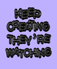 Image 4 of Keep Creating Poster