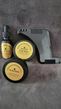 Men Beard Set with Beard Shaper
