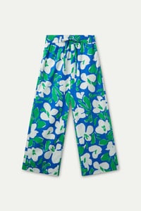 Image 2 of Pantalón largo estampado floral