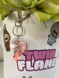 Image 2 of 🫧૮ ˙Ⱉ˙ ა rawr!  LABUBU 💌  ROSE🌹 BOX( ˘͈ ᵕ ˘͈♡