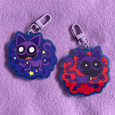 Image of Catnap Double-sided Charm