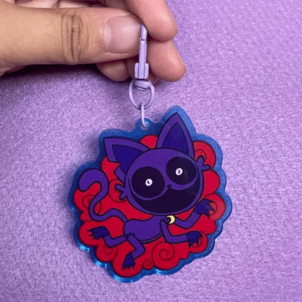Image of Catnap Double-sided Charm