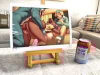 Image 2 of "New Year's Guest 3" Signed Print