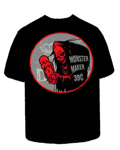 Image of preorder MONSTER MAKER - Mens shirt- ships APRIL 5TH