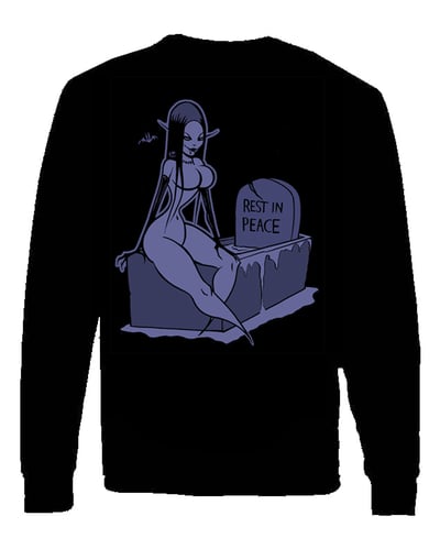 Image of preorder VIOLETTES DEMISE LONGSLEEVE shirt - ships APRIL 5TH