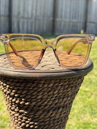 Image 1 of Champagne Tinted Sunglasses 