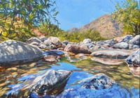 HEAD ABOVE WATER (EATON CANYON)