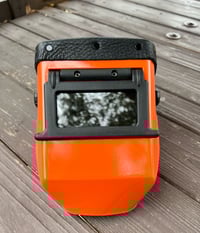 Image 3 of Orange Jacksonhood Black Leather