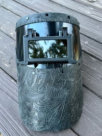 Image 2 of Black Floral Tigerhood