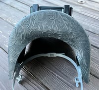 Image 3 of Black Floral Tigerhood