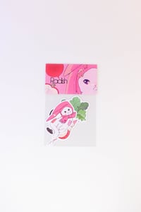 Image 3 of Radish cats sticker set