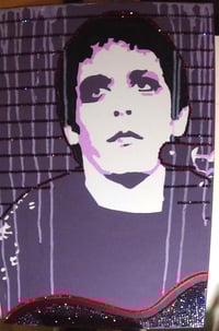 Image 9 of Lou Reed - Transformer Purple canvas