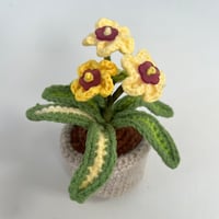 Image 1 of Mini Potted Flowers - Yellow 