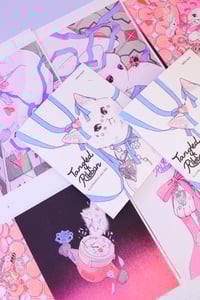 Image 4 of Tangled Ribbon -  Risograph Illustration Zine 