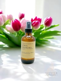 Image 2 of April Showers 4 OZ Angelica and Rain Scented Room Linen Spray for Your Home or Office-Spring Scent