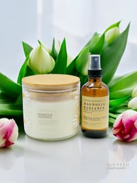 Image 4 of Magnolia Radiance 4 OZ Magnolia Peach Scented Room Linen Spray for Your Home or Office-Spring Scent