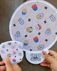 Image 1 of Cupcakin'21 Foldable Fan