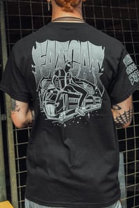 Image 2 of See It, Spray It, Sorted - Black T-Shirt