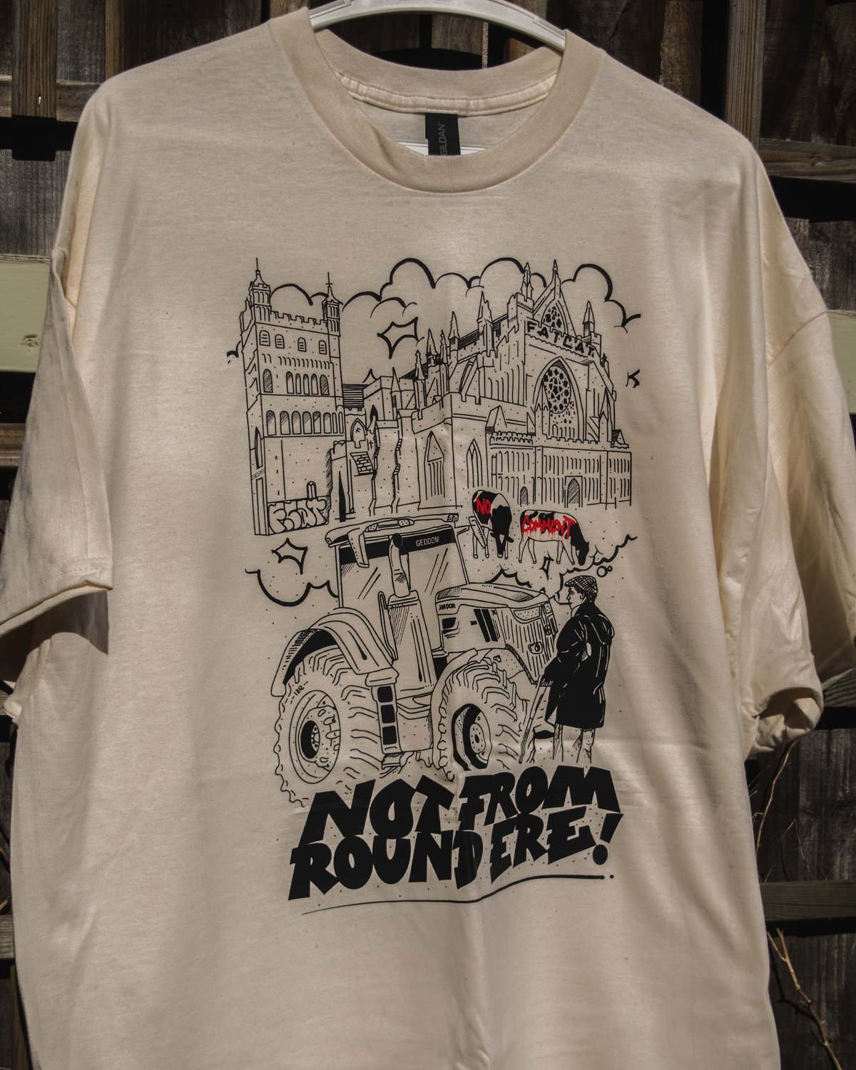 Image of Fatcat & No Comment - Exeter Shirt Natural Cotton