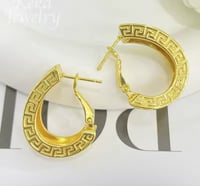 Image 2 of  18K Gold Jewelry oval Set