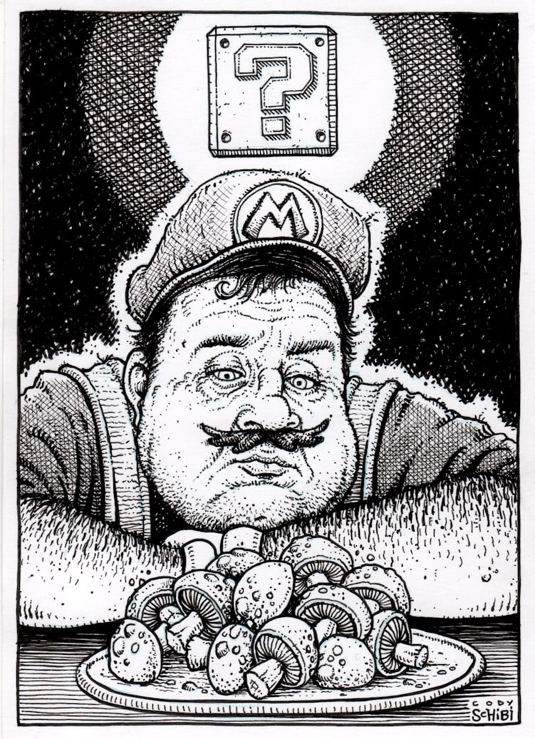 Super Mario Bros. Original Art 