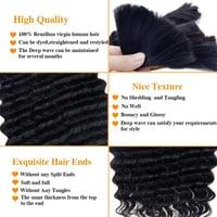 Image 3 of 100G, 300g -400G Super Virgin Cambodian Wavy Hair: Premium Quality