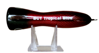 Image 2 of 100g Candy Red Silver Wing Popper