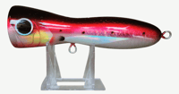 Image 1 of 100g Candy Red Silver Wing Popper