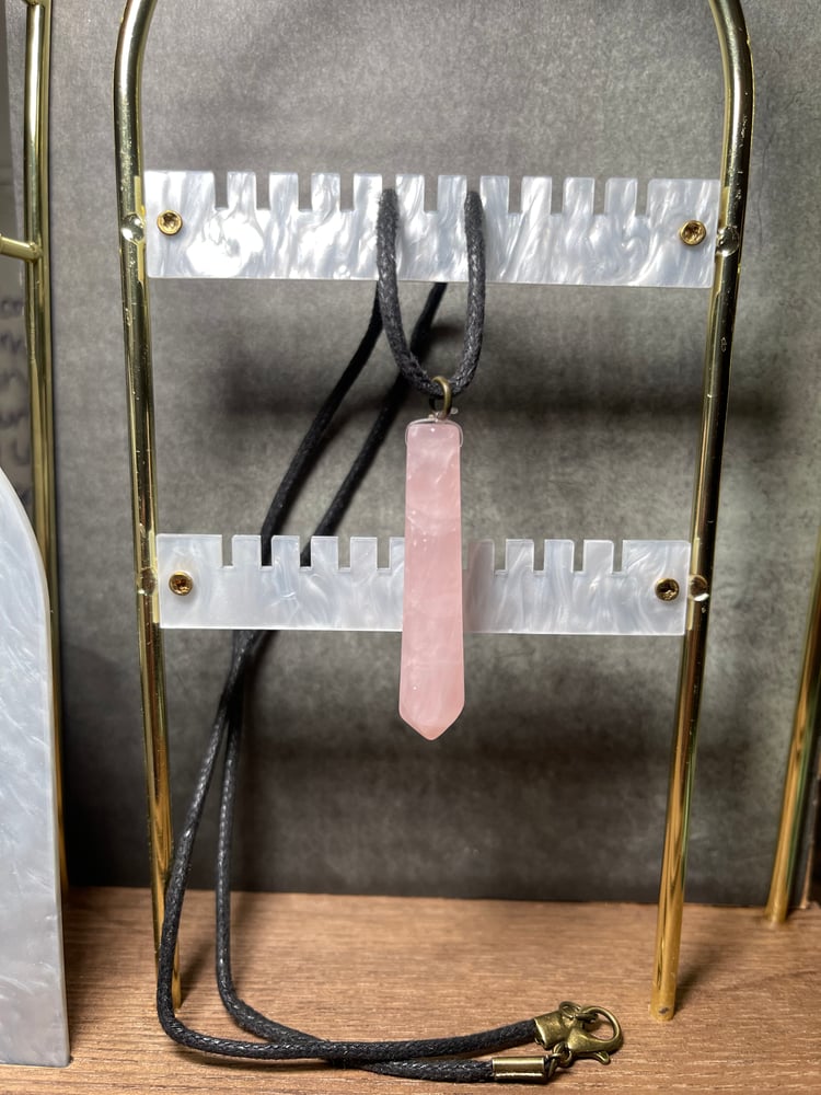Image of Quartz Point Necklace