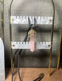 Image 2 of Quartz Point Necklace