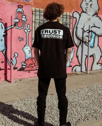 Image 2 of DFL/TRUST Records - Black T-Shirt 
