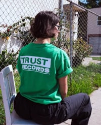 Image 4 of DFL/TRUST Records - Green T-Shirt 