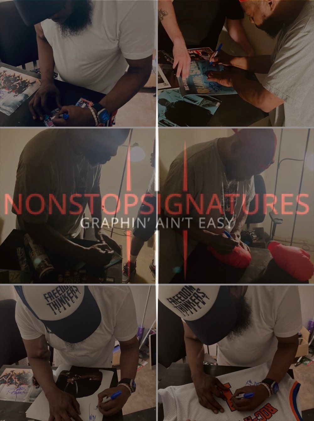 BEANIE SIGEL Autographed Signed Nonstop Signatures Hip Hop Trading Card Beckett Slabbed