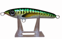 Image 1 of 40g Green, Black Tiger Stripes Sinking Stick Bait