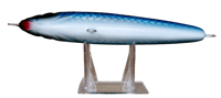 Image 3 of 40g Blue, Black Tiger Stipes Sinking Stick Bait