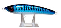 Image 1 of 40g Blue, Black Tiger Stipes Sinking Stick Bait