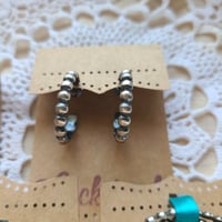 Image 2 of Half Bead hoops