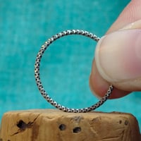 Image 2 of Tiny Diamonds Stacking Ring