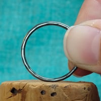 Image 2 of Hammered Stacking Ring