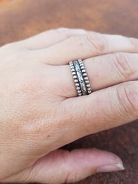Image 2 of Nouveau Trio ring set