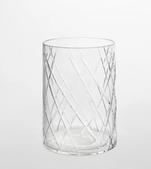 Image of Handcut Glass Hurricane