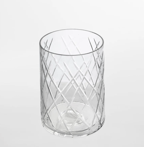 Image of Handcut Glass Hurricane