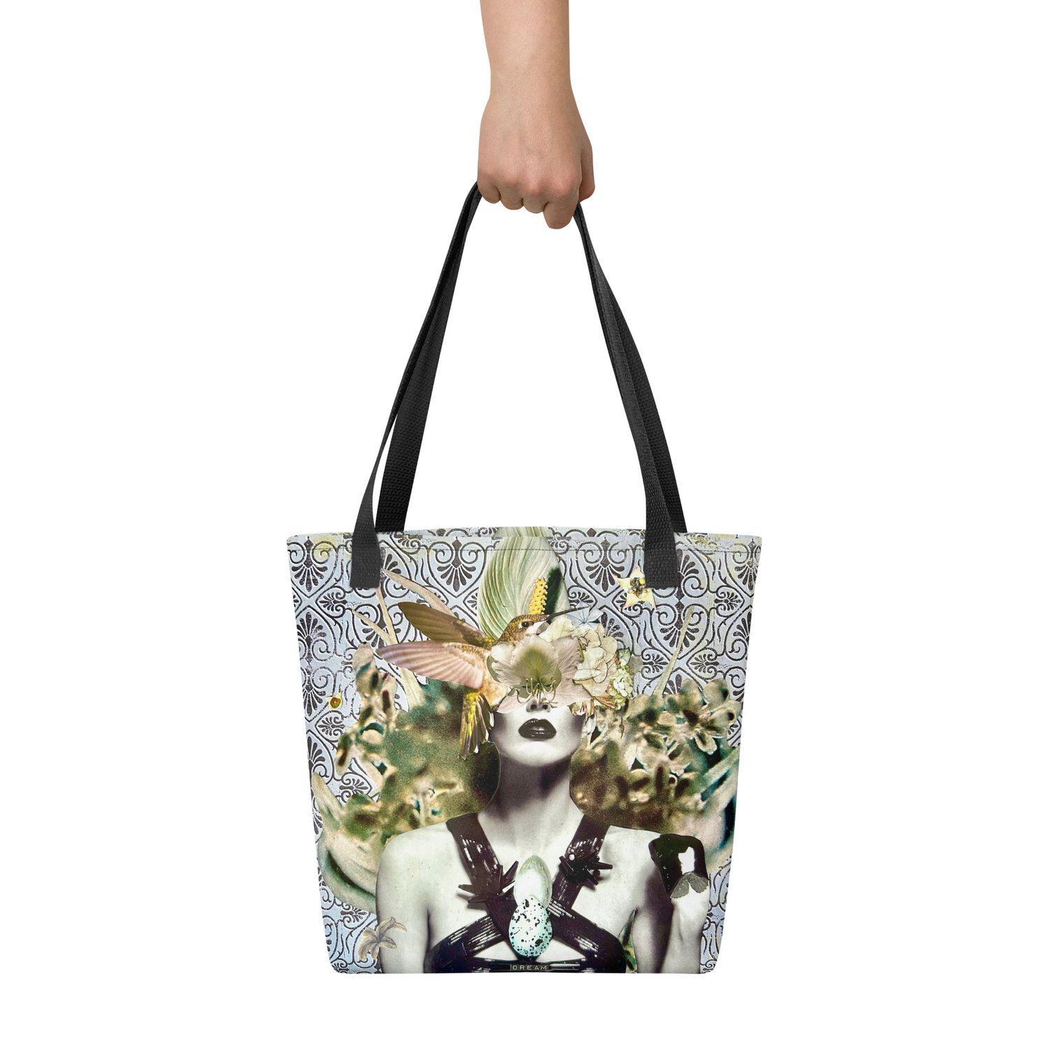 Image of The Personification of Smoke - All Over Print Tote Bag