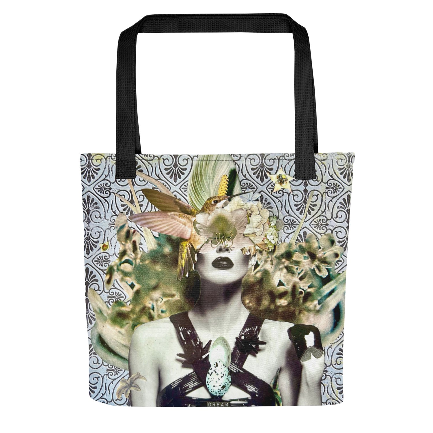 Image of The Personification of Smoke - All Over Print Tote Bag