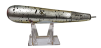 Image 3 of 60g Gold Black Speckled Diving Popper