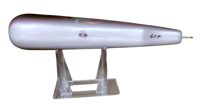 Image 3 of 60g  Black Tip, Pink Body Silver Wing Diving Popper