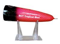 Image 2 of 60g Black Tip, Pink Body, Silver Wing Cone Head Popper 